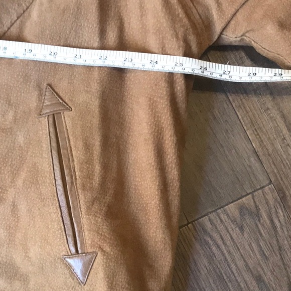 REVERSIBLE 100% SUEDE & FAUX LEOPARD FUR COAT - Picture 12 of 14